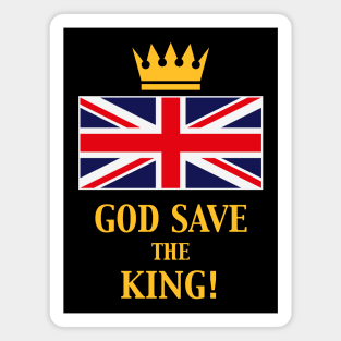 God Save The King! (England / Great Britain / United Kingdom / 4C) Magnet